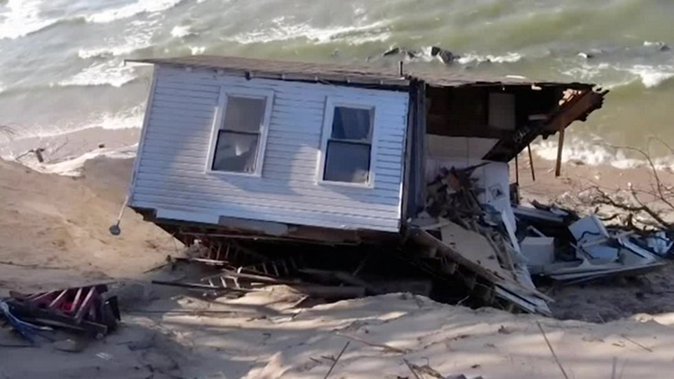 The Record Great Lakes Water Levels, the Destruction They've Caused
