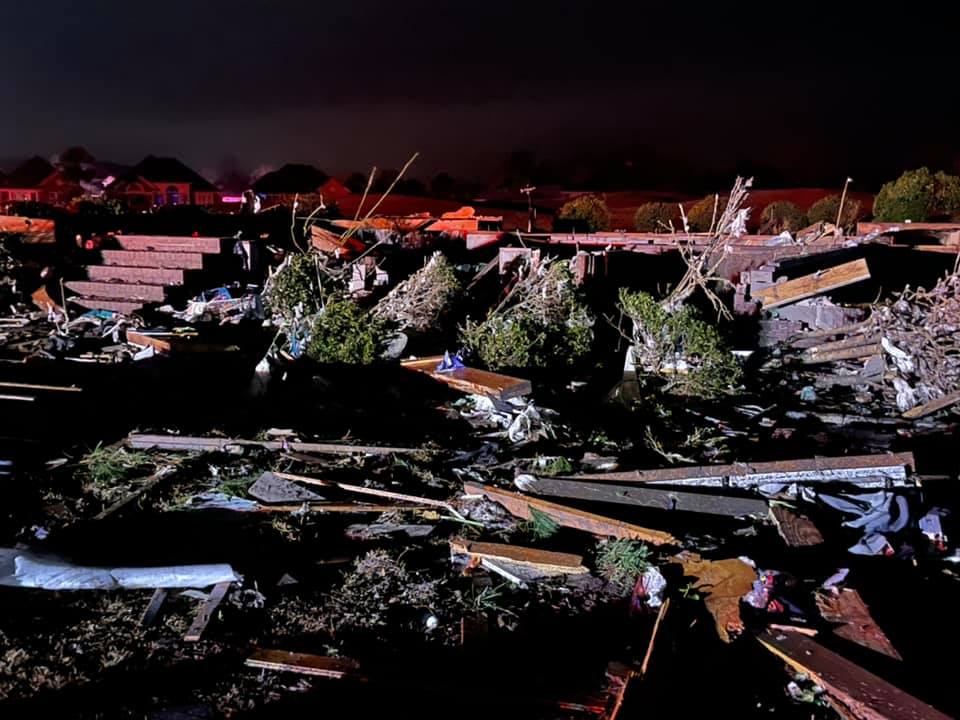 Winter Storm Spawns Damaging Tornadoes in the South (PHOTOS)