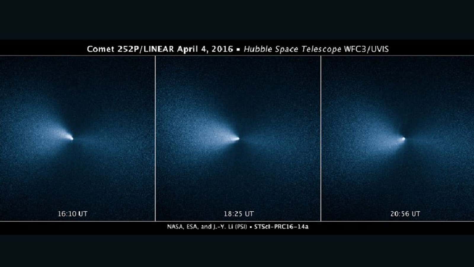 Comet 252p Amateur Astronomer Captures Incredible Image of Turquoise Comet 252P ...