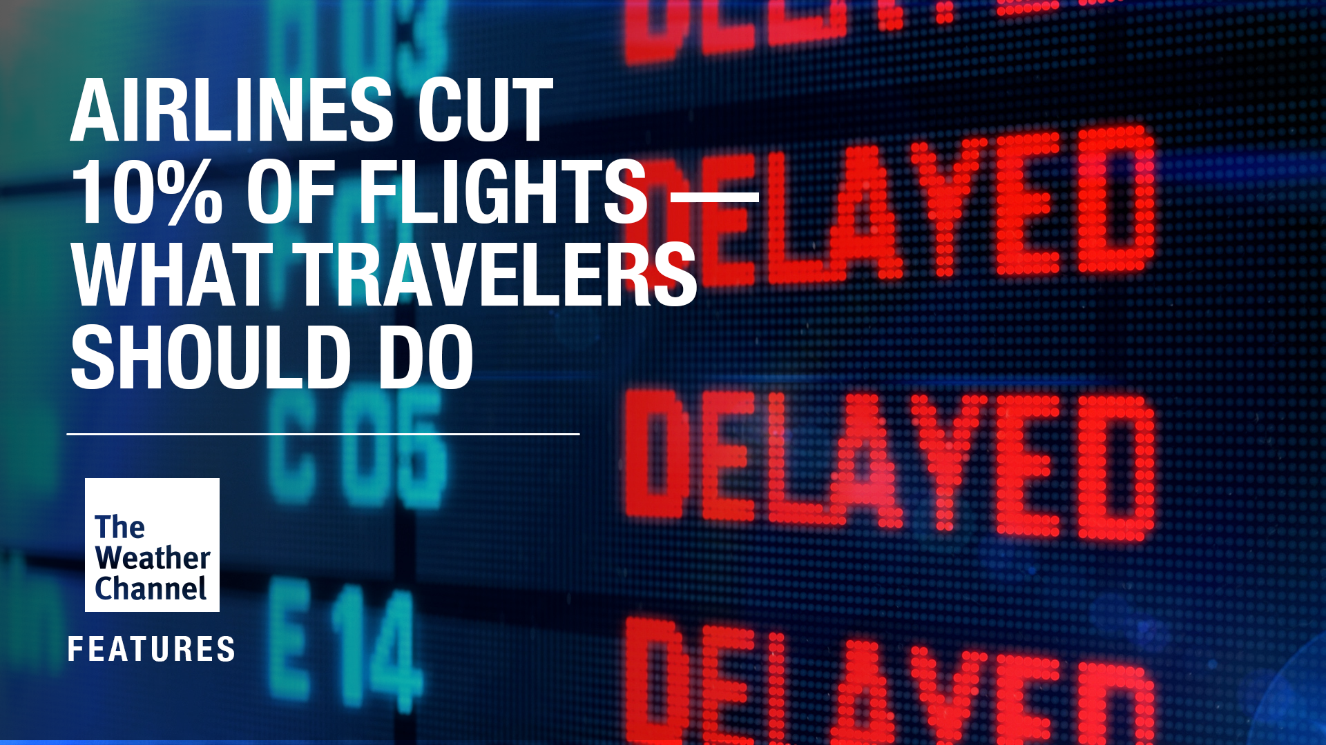 Airlines Cut 10% Of Flights &mdash; What Travelers Should Do