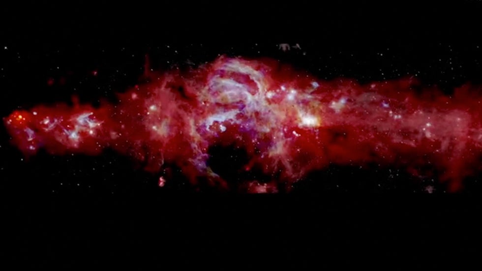 Giant Stellar Nursery Found in Milky Way