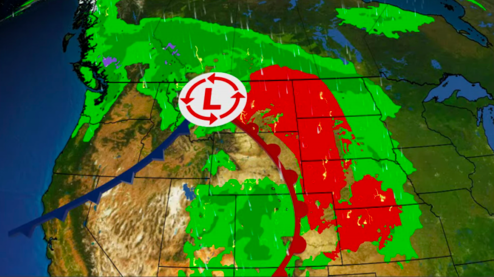 Midwest Steels For More Severe Storms, Flooding Late Week