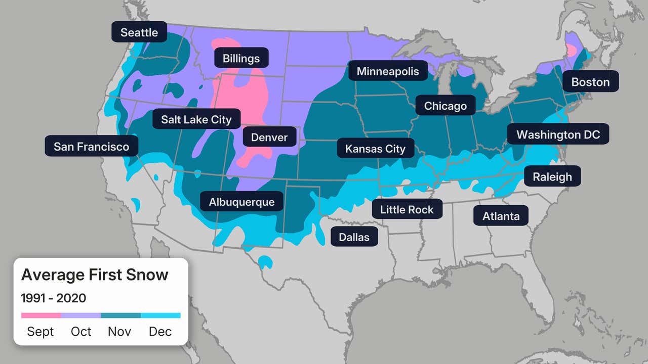 Snow In November November Weather: 'Witch Storms' And More | Weather.com