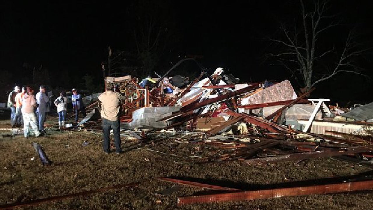Suspected Tornado in Alabama Kills At Least 3, Injures Several, Leaves