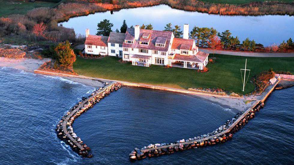 Katharine Hepburn's Waterside Family Estate in Fenwick, Connecticut, Is For Sale And It's