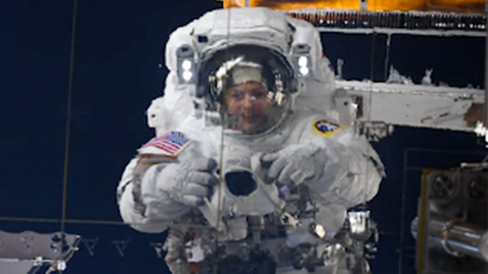 NASA Astronaut Takes Epic Selfies While on Spacewalks at ISS