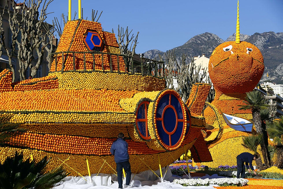 France's Lemon Festival (Fete du Citron) is a Twist on End-Of-Winter Celebrations