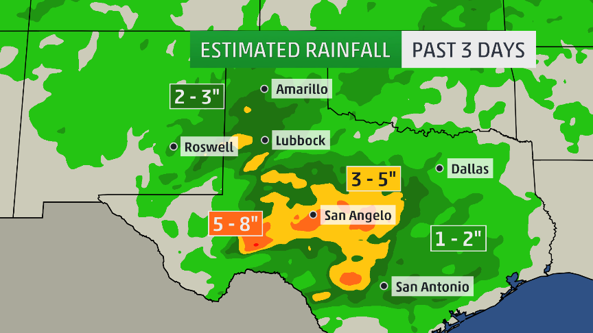 Drought Relief: 10 Cities That Doubled Their Yearly Rainfall in One Week