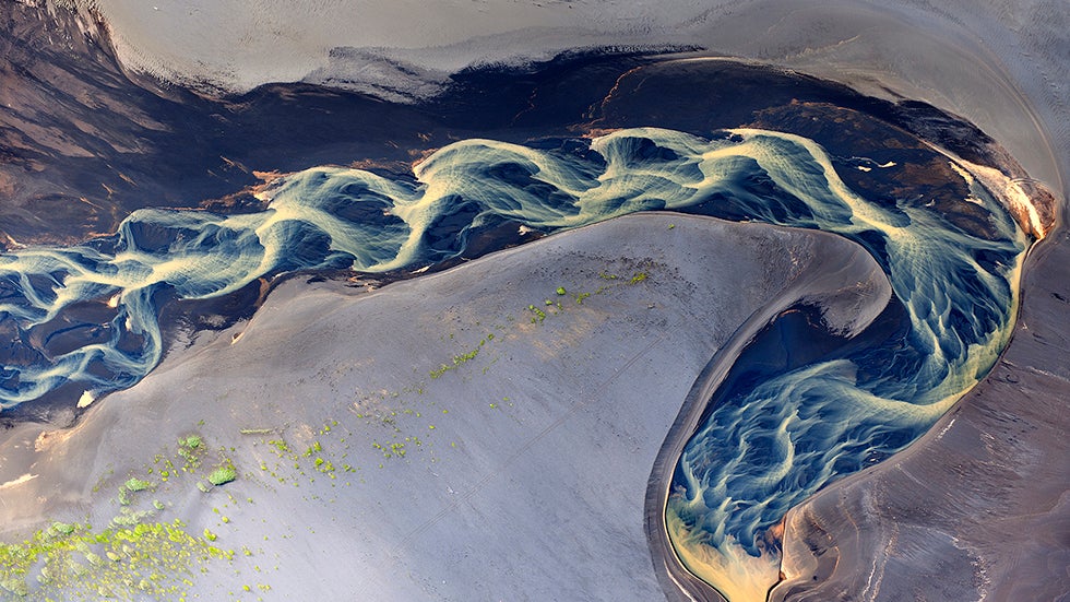 Stunning Aerials of Iceland's Volcanic Rivers (PHOTOS)