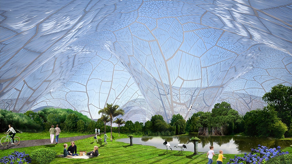 'Bubbles For Beijing' Biodome Aims To Protect Parks and Homes From Pollution