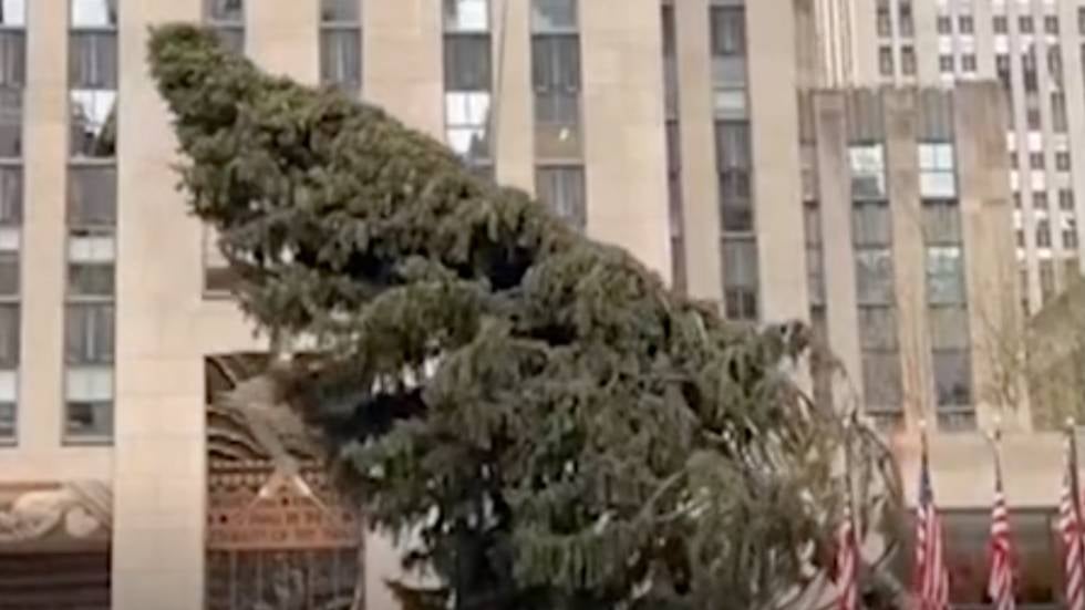 Rockefeller Tree Going Up Already - Videos from The Weather Channel