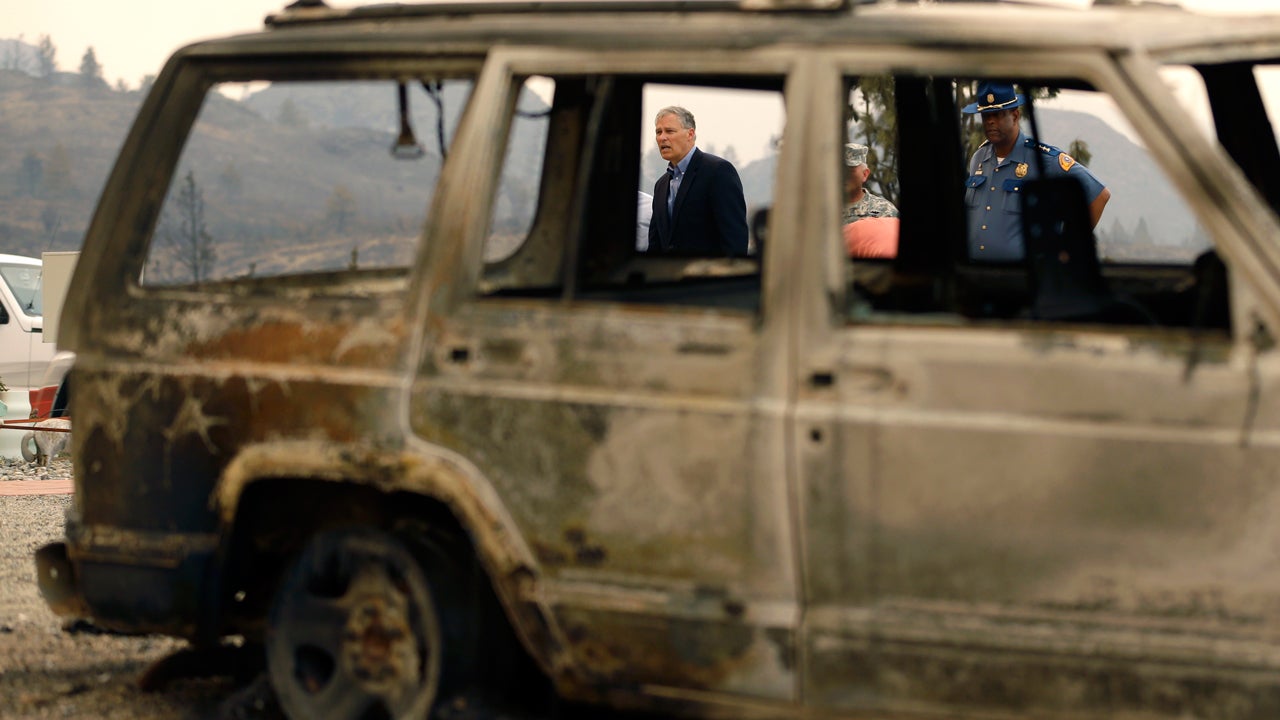 Washington Wildfires Latest Carlton Complex Fire Ravages Homes in