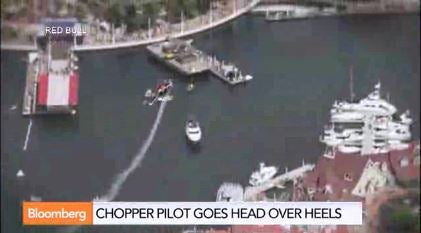 Red Bull Aerobatic Helicopter Pilot, Chuck Aaron, Performs Amazing Show In The Sky