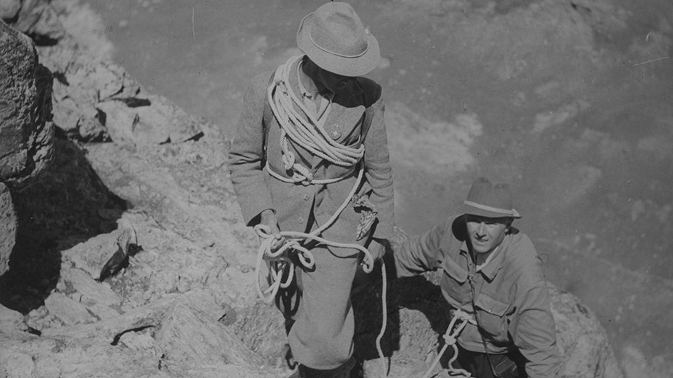 PHOTOS: Historic Mountaineers Brave the Elements
