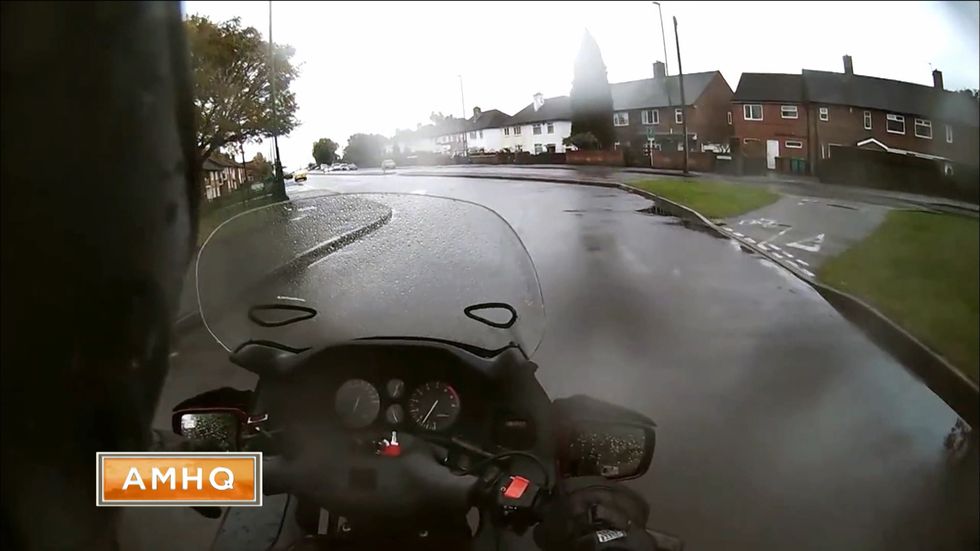 Motorcycles + Wet Roads = Dangerous Situation The Weather Channel