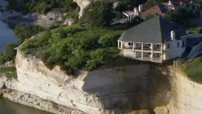 Lake Whitney, Texas, Luxury Home Burned Down, Demolished