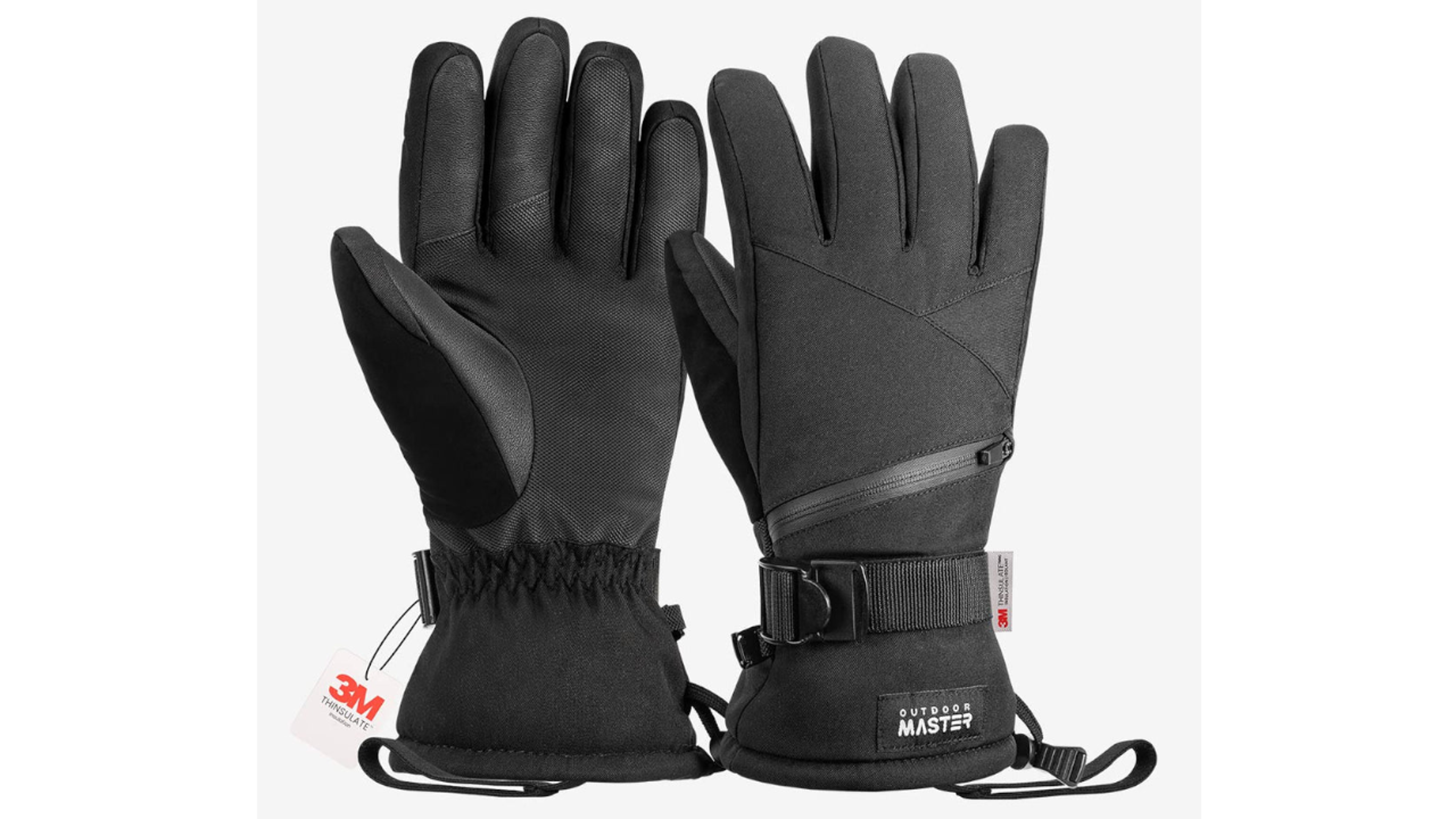 3M Thinsulate Waterproof Ski Gloves for Men & Women