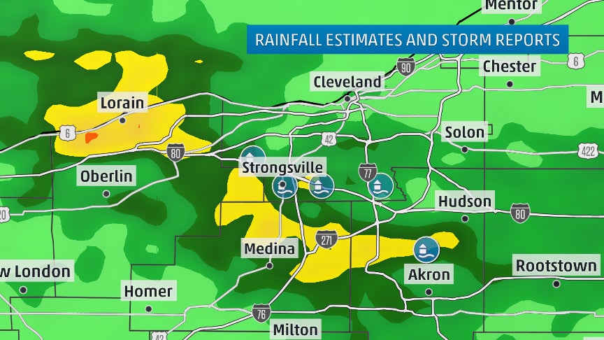 Flooding Swamps the Deep South, Midwest: Emergency Declared in Gowanda, New York, Roads Closed in Cleveland Suburbs