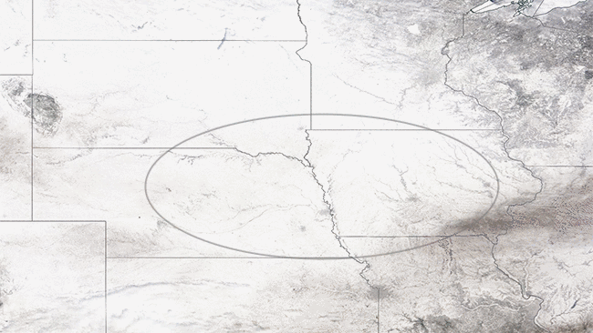 Record Flooding in Nebraska, Iowa, Captured in Satellite Imagery