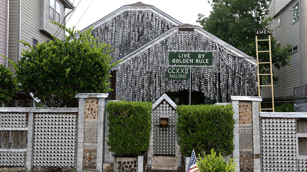 Beer Cans: One Man's Answer to Home Siding Material