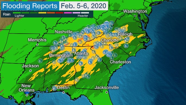 severe weather flooding february 5-6, 2020