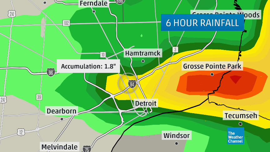 Detroit Interstate 94 Floods Again After Heavy Rain (PHOTOS)