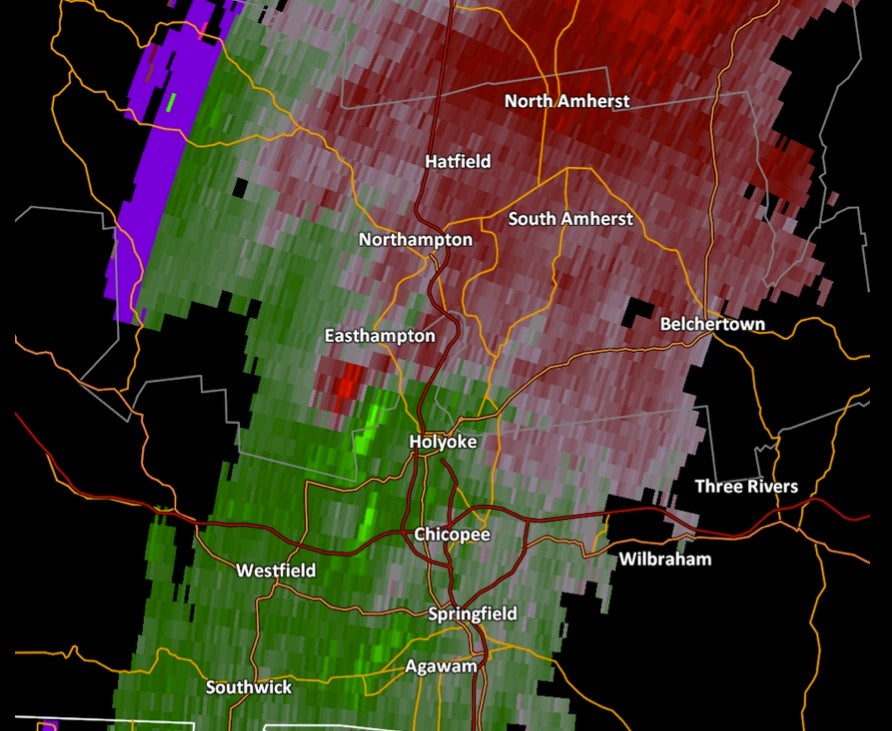 Easthampton, Massachusetts Microburst Leaves Damage The Weather Channel