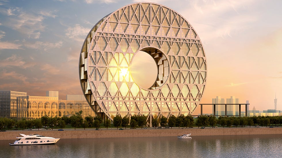 Why China's Circular Building Could Be the Luckiest Building in the World (PHOTOS)