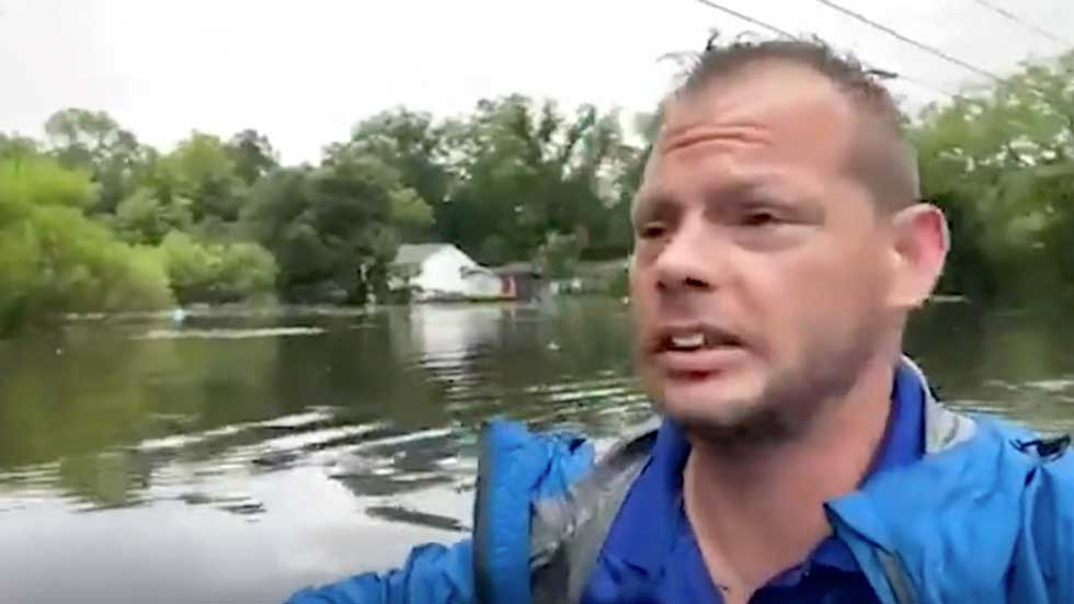 Cristobal Brings ChestDeep Floodwaters to Jacksonville Videos from