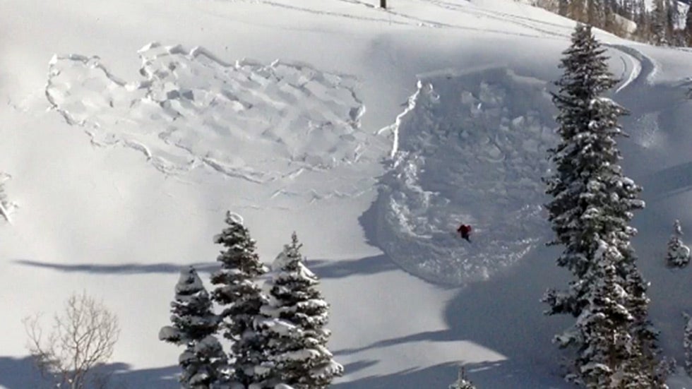 Skier Rescued from Avalanche near Alta, Utah