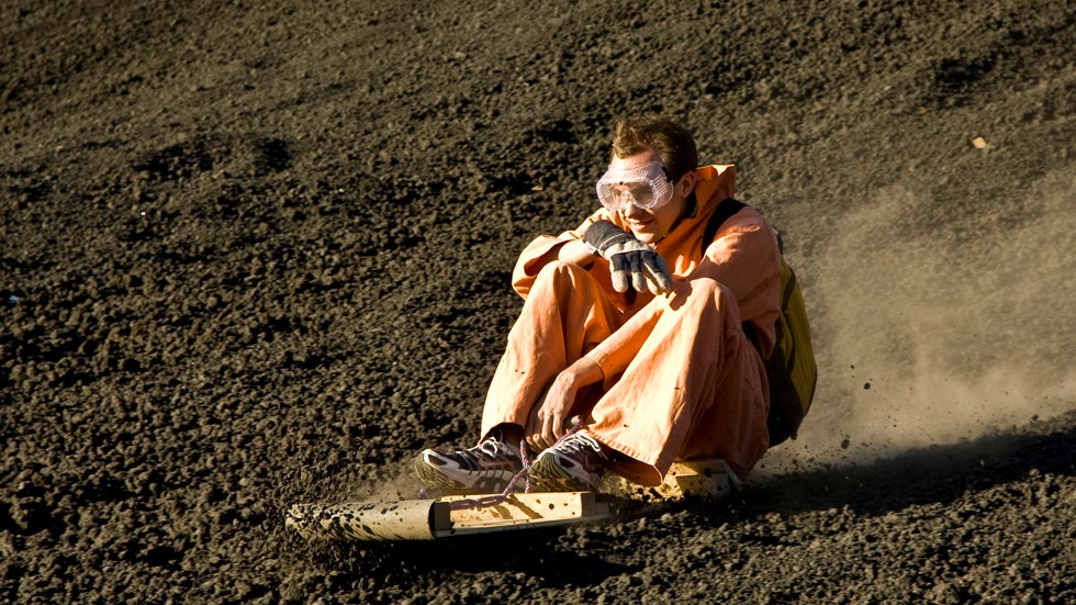 Hot New Sport: Volcano Boarding (PHOTOS)