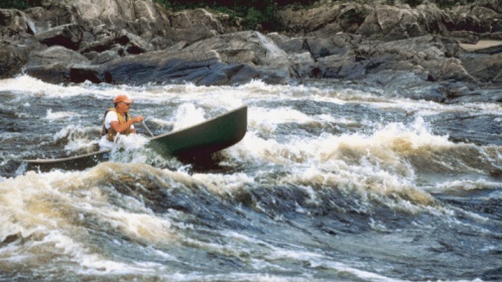 Explorer Discovers Waterfall By Paddling Over It
