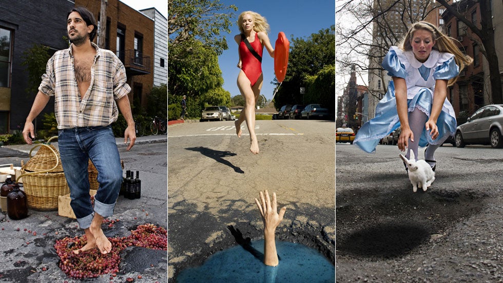 Stunning Pothole Photos: Turning the Road Nuisance into Magic (PHOTOS)