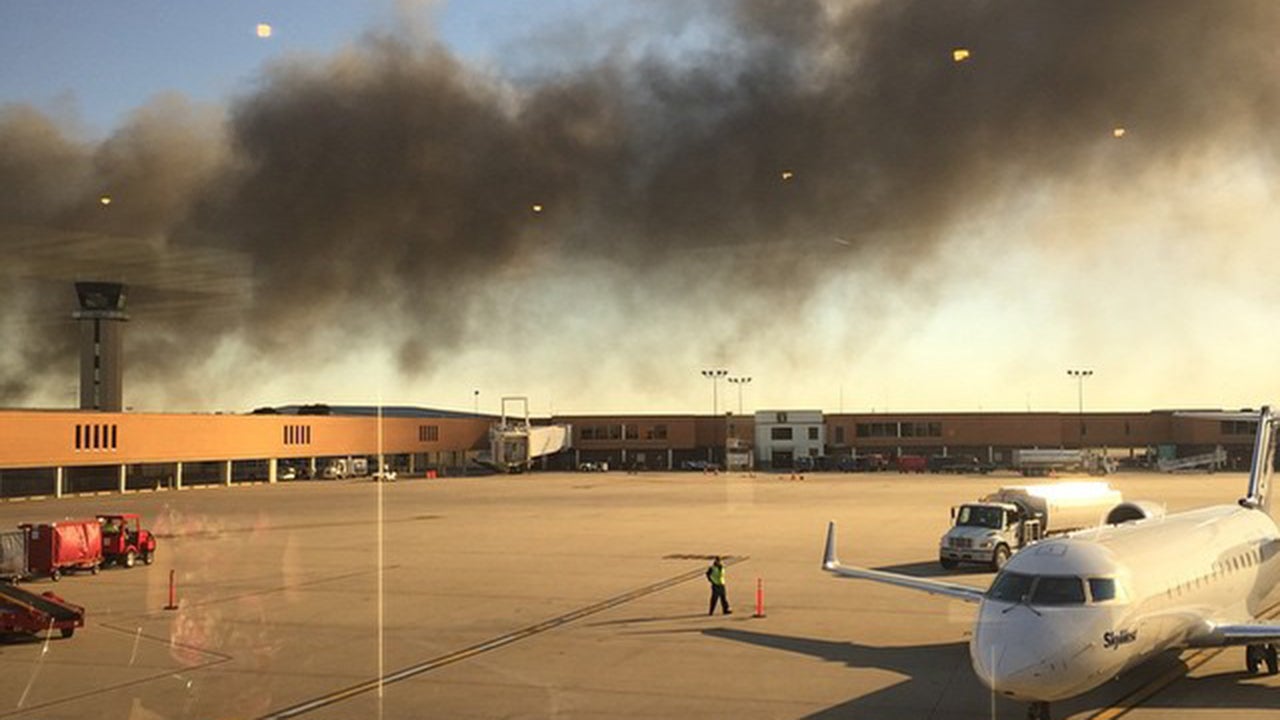 Small Plane Crashes at Wichita's MidContinent Airport; 4 Dead The