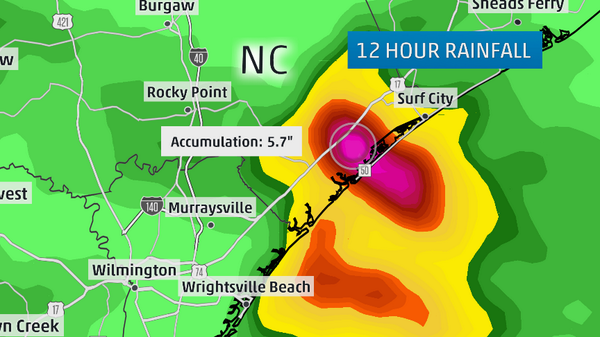 Flash Flooding in Coastal Carolinas Deluges Streets, Prompts Water Rescues