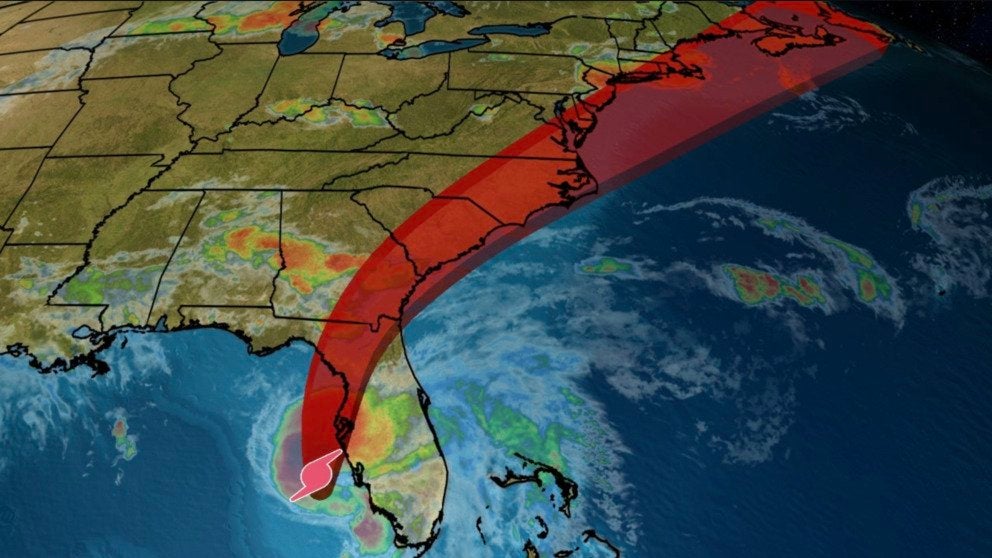 Rare Horseshoe Vortex Cloud Spotted Videos from The Weather Channel