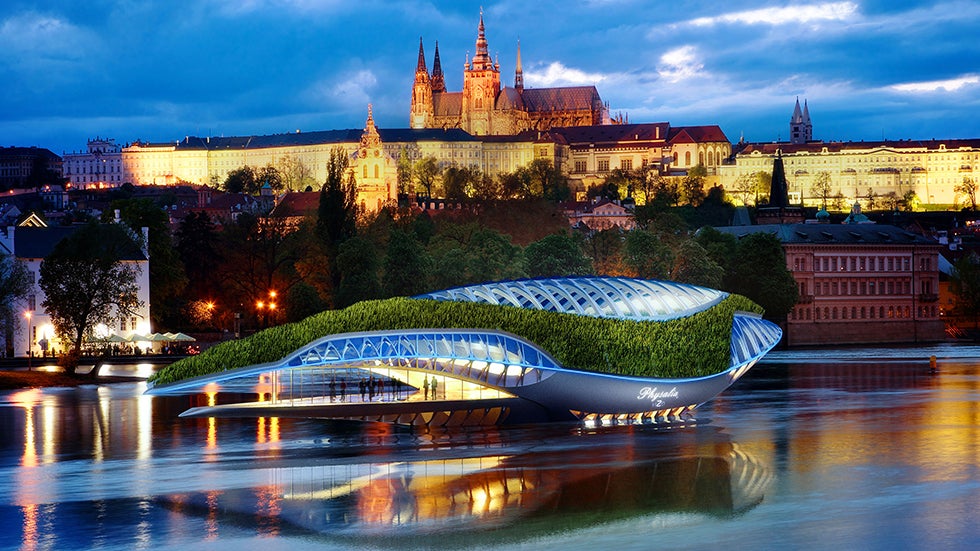 Physalia: A Futuristic Floating Garden Could Make Rivers Healthy Again (PHOTOS)