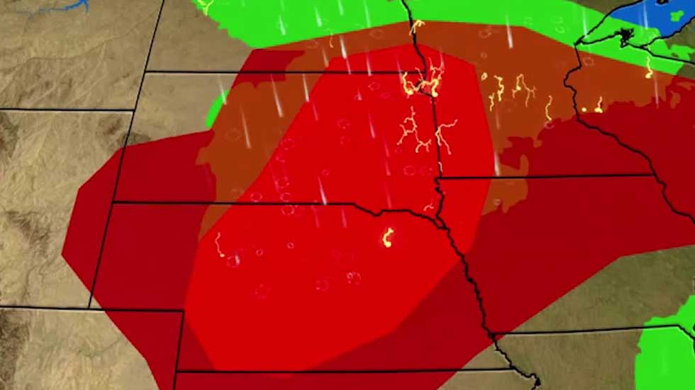Levees Breach in Dardanelle, AR and West Quincy, MO Videos from The
