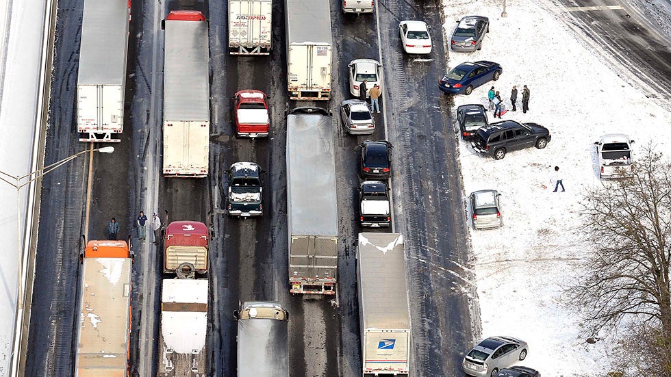 Winter Storm Leon Meteorologists React to Atlanta Traffic Nightmare