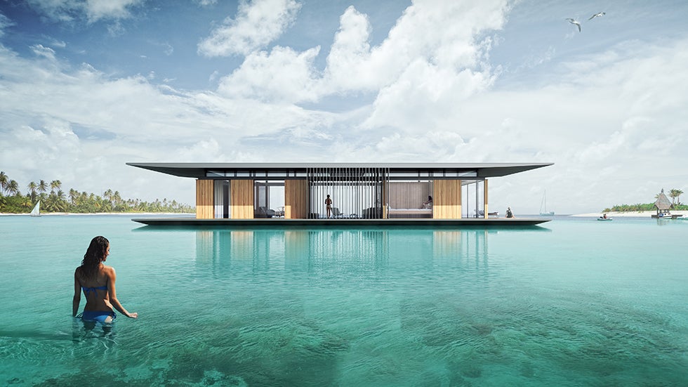 Dymitr Malcew's Floating Home Will Make You Want to Escape Winter Even More