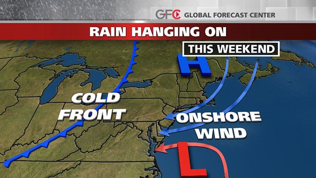 East Coast Storm, It's Moving On