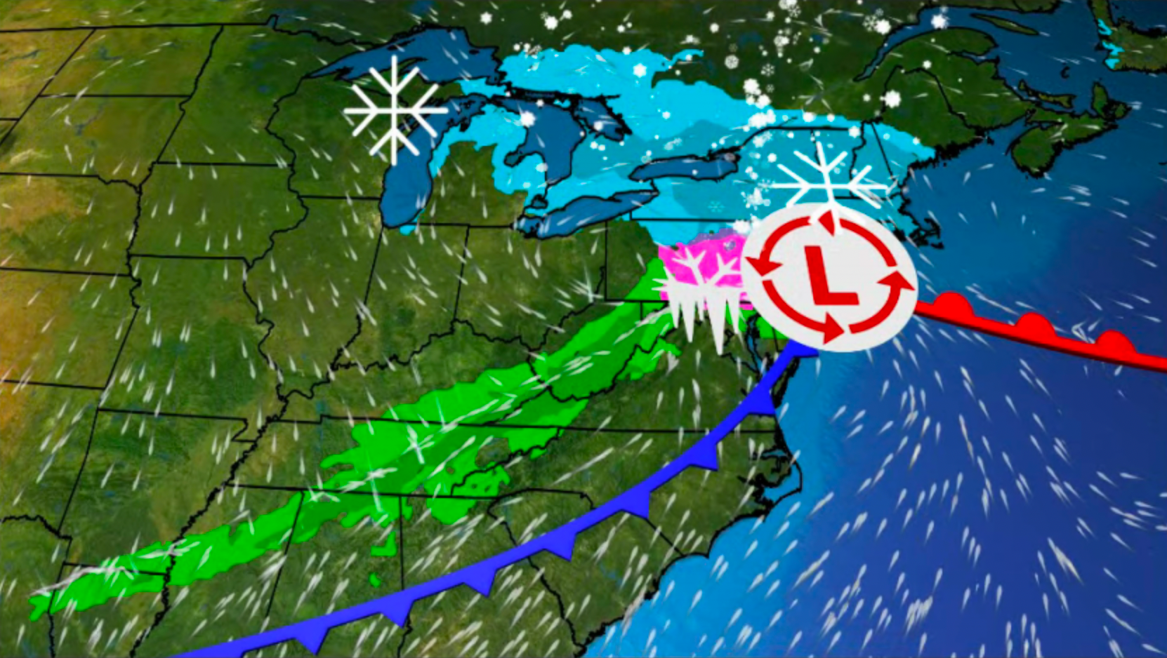 Northeast Braces For Garnett&rsquo;s Snow, Ice Sunday