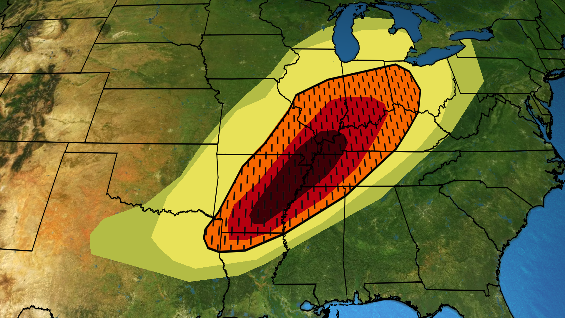 Midwest, Mid-South: Tornado Outbreak Expected Today