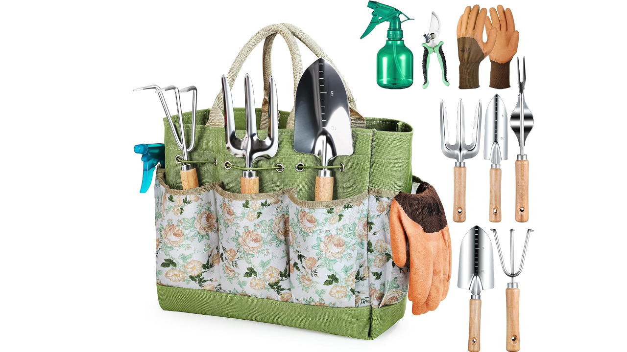 9-Piece Heavy Duty Gardening Hand Tools