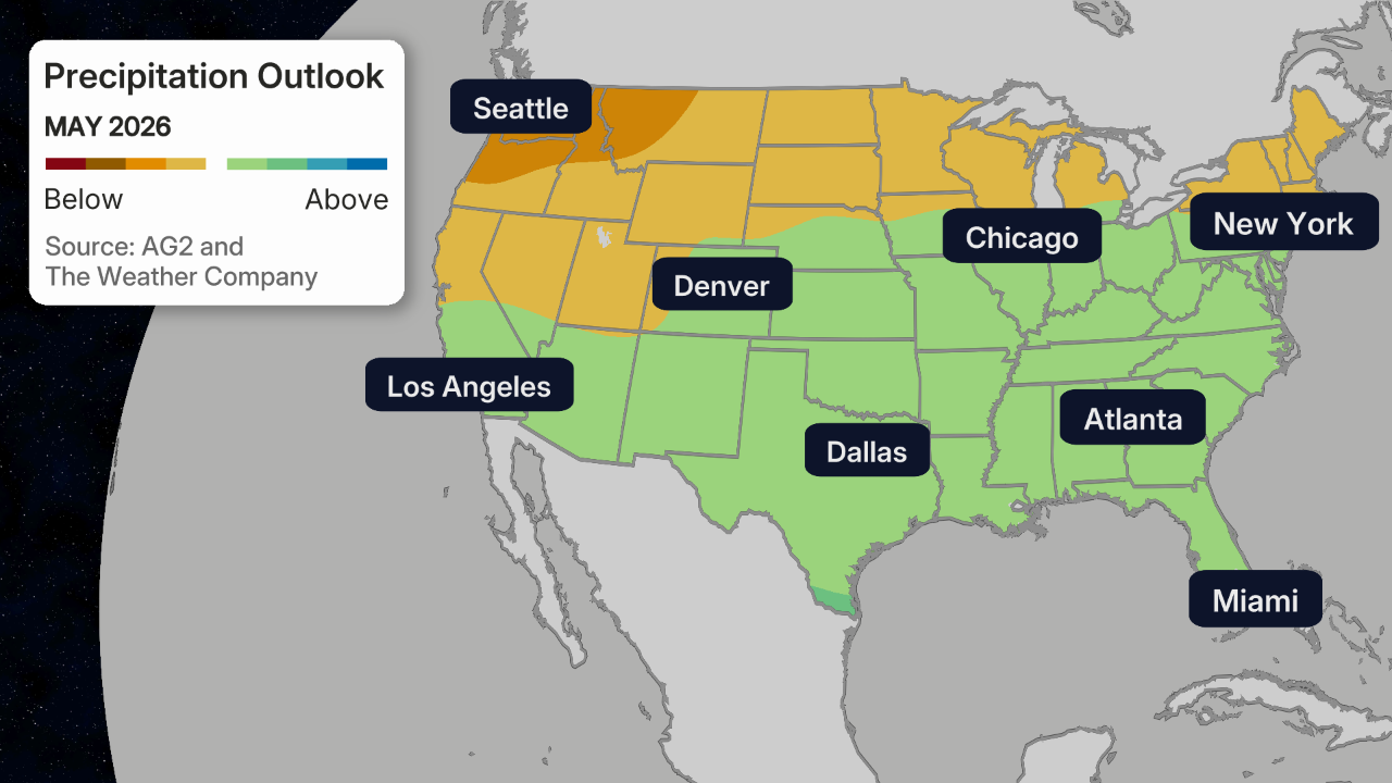 May precipitation outlook 2026