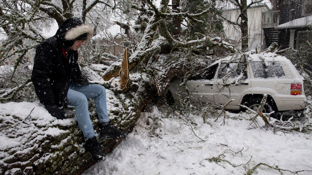 Winter Storm Ryan Dumps Heavy Snow on the Northwest Butte, Montana