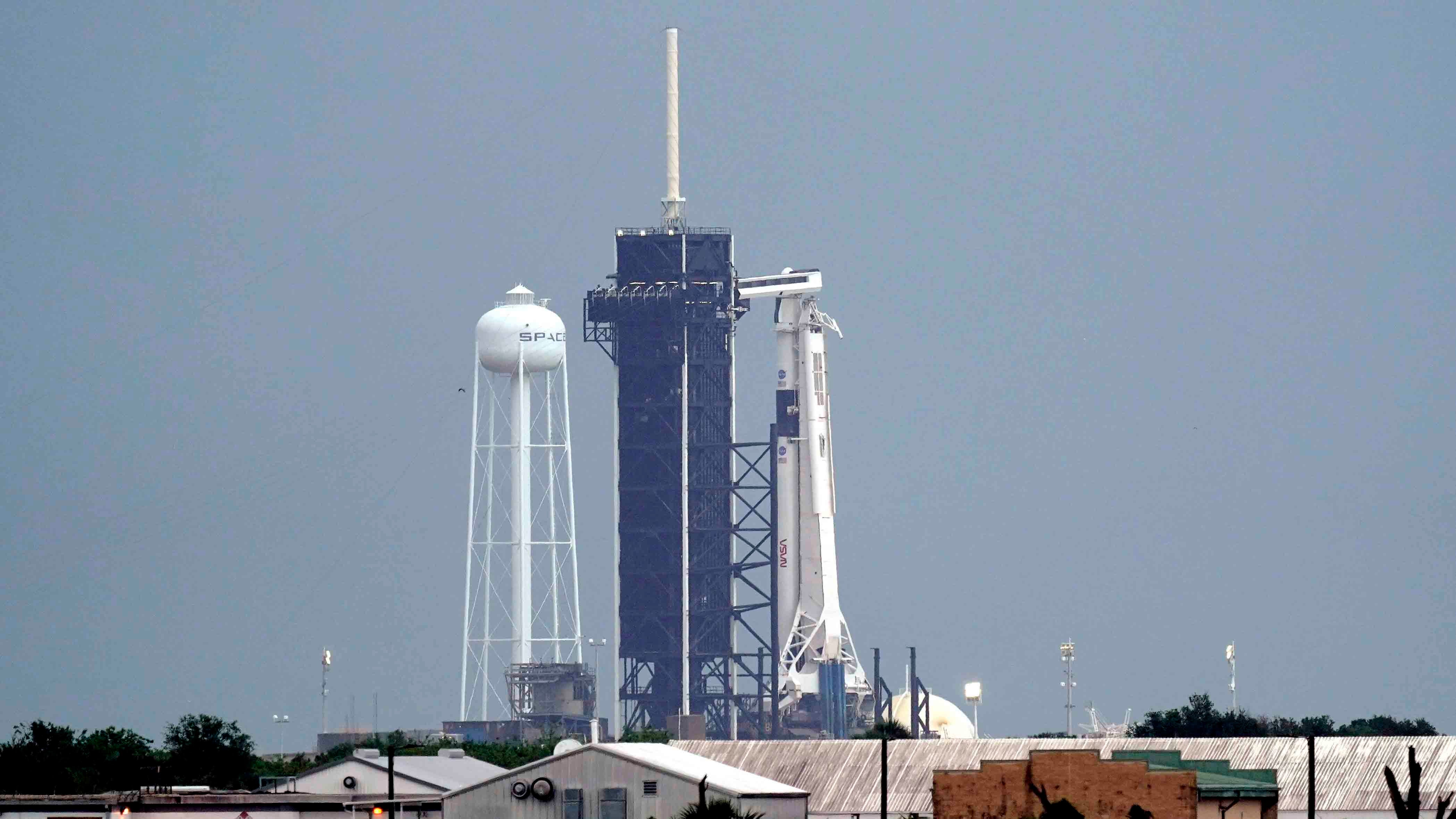 Stormy Weather Scrubs Historic Rocket Launch at Kennedy Space Center | The Weather Channel ...
