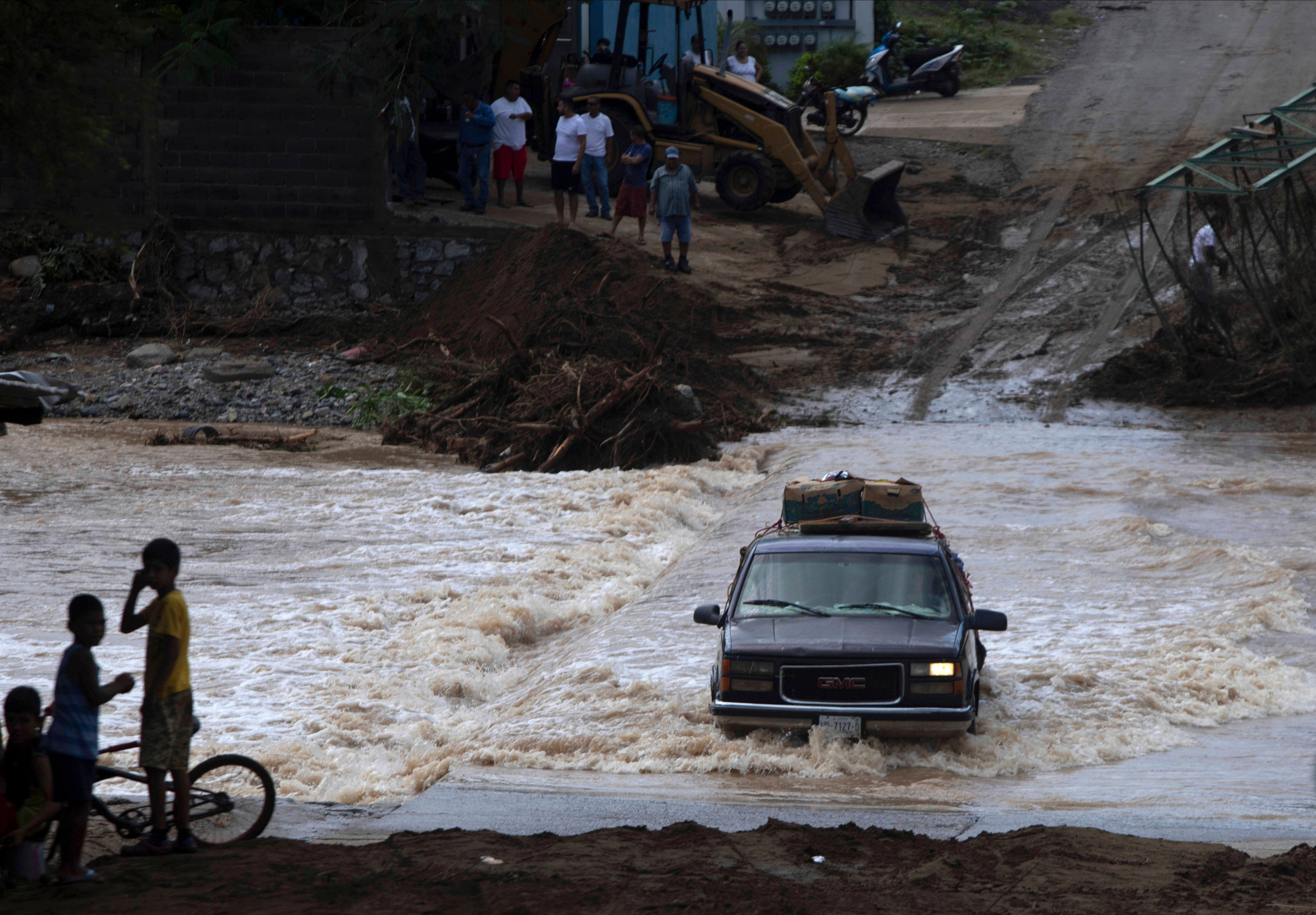 Photos from Hurricane Rick After Mexico Landfall