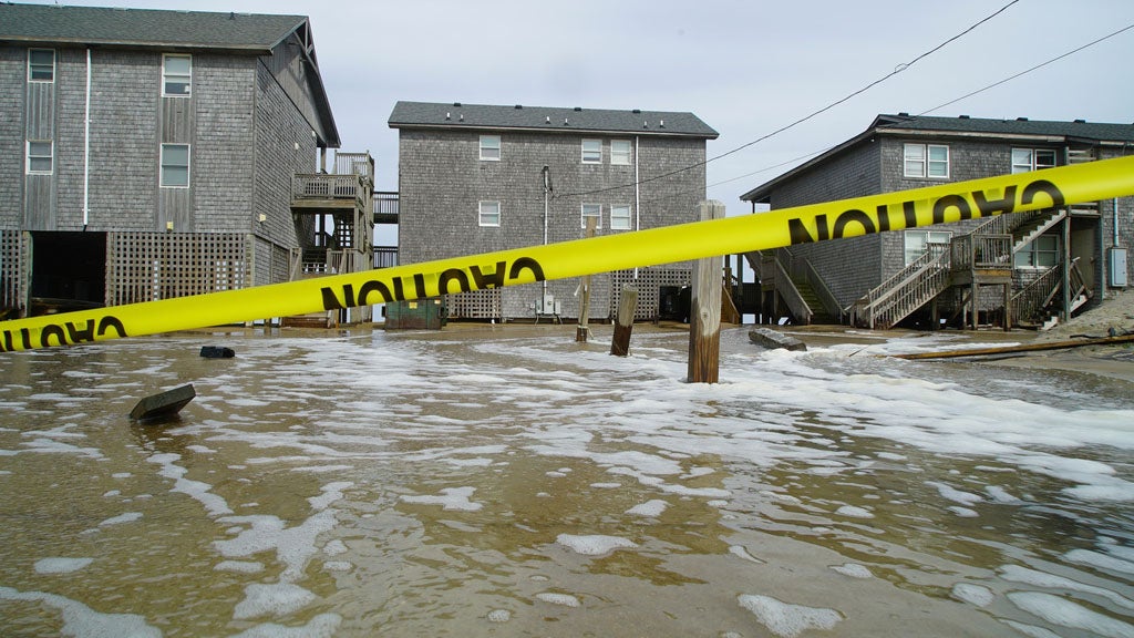 Weather Updates, August 21: Hurricane Erin's Waves Flood The Outer Banks As The Storm's Reach Stretches Up The East Coast