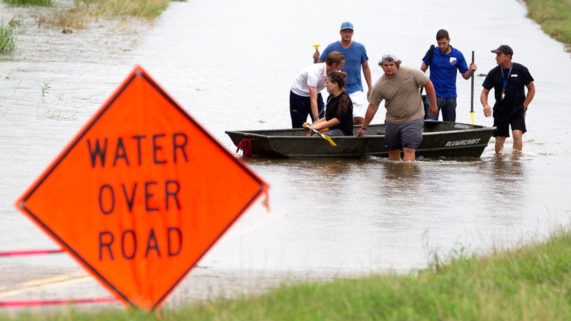 Flooding in the Southern Plains: Body Recovered May Be Missing Houston Man, Swept Away By Floodwaters